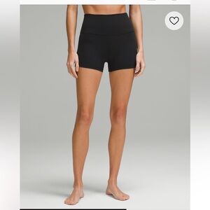 lululemon athletica Black Bike Shorts High-Waisted align